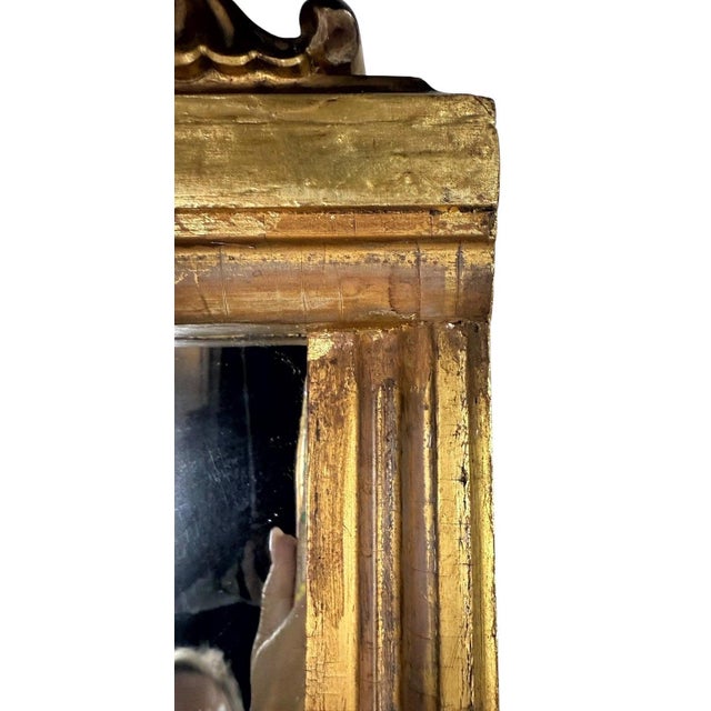 19th Century Italian Giltwood Mirror For Sale - Image 12 of 12