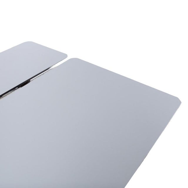 Wood Wooden Kitos Desk in White Chrome from USM For Sale - Image 7 of 16