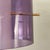 Vintage Floor Lamp with Purple Shade, 1970s For Sale - Image 4 of 9