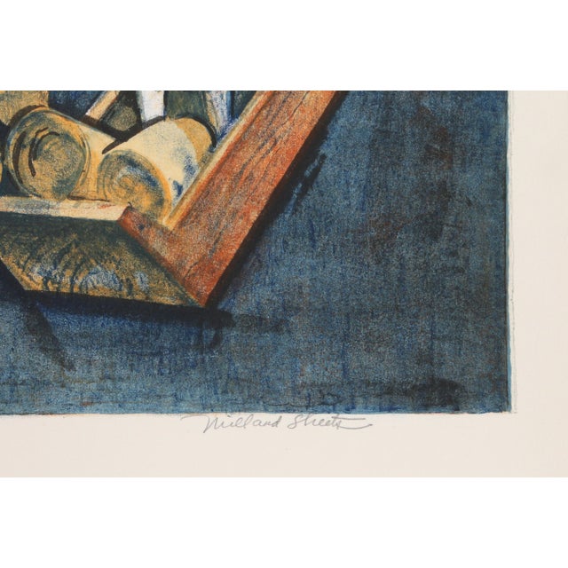 Mexican Travelers by Millard Owen Sheets, American (1907–1989) Date: Circa 1977 Lithograph on Arches, signed and numbered...