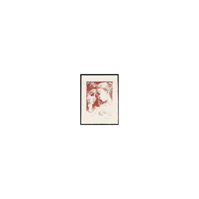 Sheet: 44.5x33.5 cm HC 15 copies. signed, Lithograph in sanguine. Image: 315 x 240 mm; 12 3/8 x 9 1/2 in. Sheet: 445 x 335...
