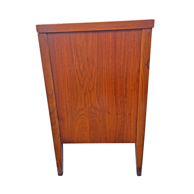 Vintage Mid Century Modern Long Lowboy Dresser or Credenza in Tuxedo Design by Lane, Attributed For Sale - Image 10 of 13