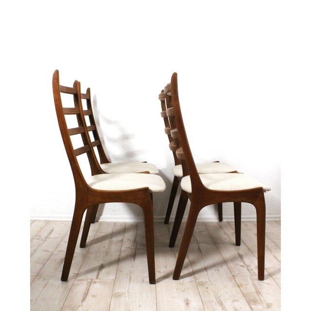 Teak Dining Chairs from KS Møbler, 1960s, Set of 4 For Sale - Image 6 of 13