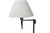 Casella Lighting Chrome Casella Floor Lamp With Swinging Arm and Empire Lampshade For Sale - Image 4 of 10