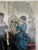 1869 Hand-Colored French Fashion Plate From La Mode Illustrée, Framed For Sale - Image 9 of 11