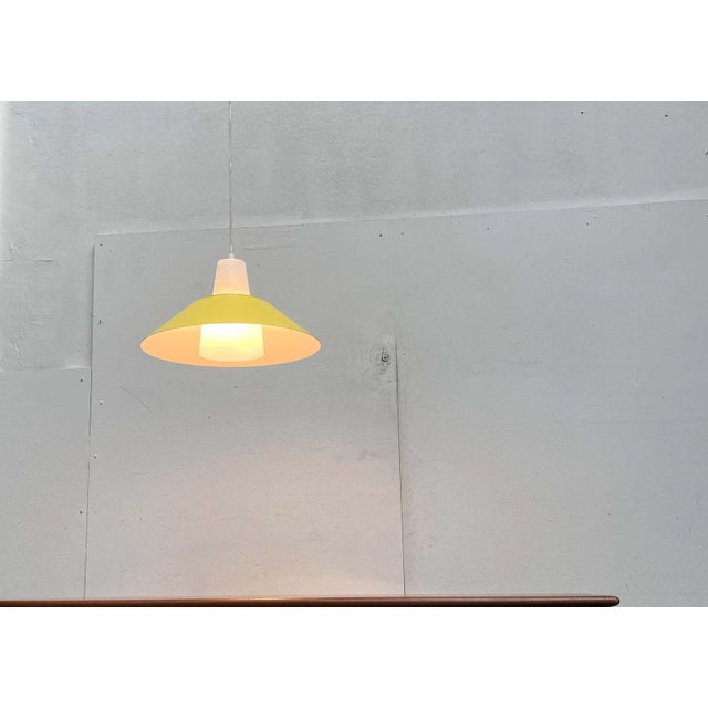 Mid-Century Modern Danish Minimalist Pendant Lamp, 1960s For Sale - Image 10 of 18