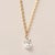18k Gold 0.46 Carat Old Mine Cut Pierced Diamond Necklace For Sale - Image 4 of 4