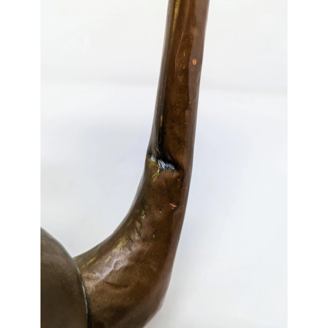 Vintage Copper Tea Pot Pitcher - Beautiful Patina For Sale - Image 11 of 13