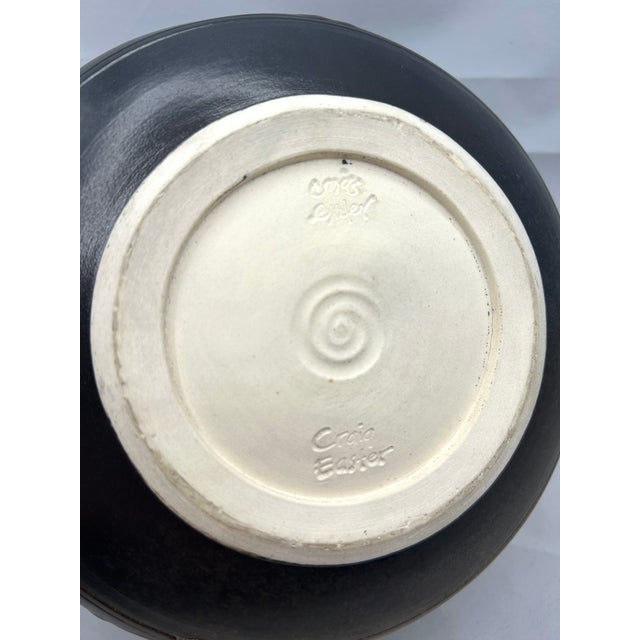 Studio Pottery Bowl With Wood Ash Glaze, by Craig Easter (1953–2016) For Sale - Image 11 of 12