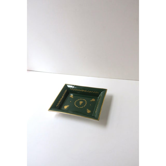 French Porcelain Tray Catchall Vide-Poche Jewelry Dish, Mid 20th Century, France For Sale In New York - Image 6 of 10