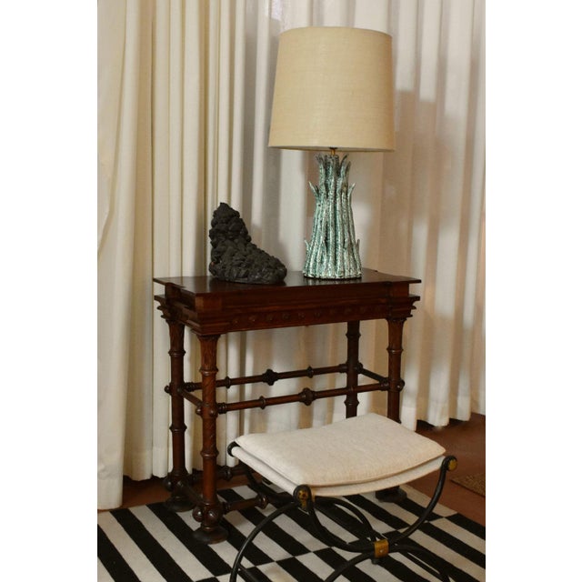 Arts & Crafts Wooden Console Table, 1910s For Sale - Image 5 of 6