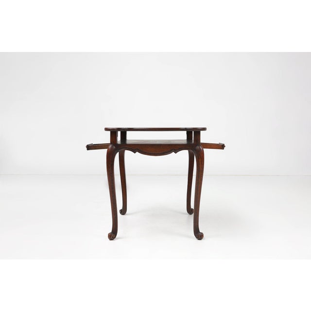 French Card Table in Wood, 1890s For Sale - Image 11 of 13