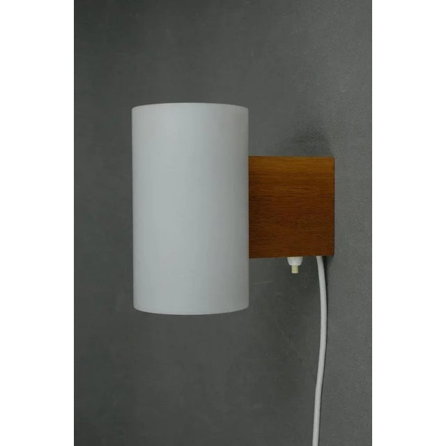 Brown Wall Light by Uno & Östen Kristiansson for Luxus, Sweden, 1950s For Sale - Image 8 of 8