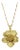 Tiffany & Co. Dogwood 18k Yellow Gold Floral Pendant Necklace For Sale