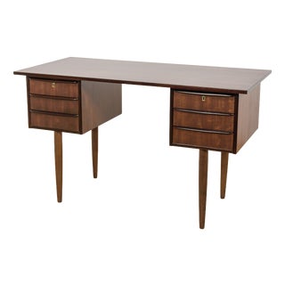Mid-Century Compact Freestanding Desk, Denmark, 1960s For Sale