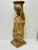 Neoclassical Antique Carved Wood Female Caryatid Holding Vessel on Her Head For Sale - Image 3 of 15