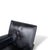 Wingback Chair in Black Leather For Sale - Image 6 of 8