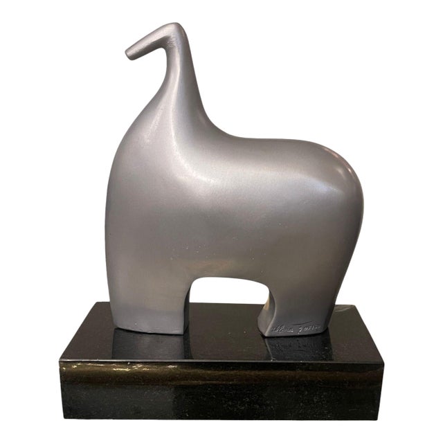 Late 20th Century James Vilona Abstract Animal Sculpture, Signed & Numbered For Sale