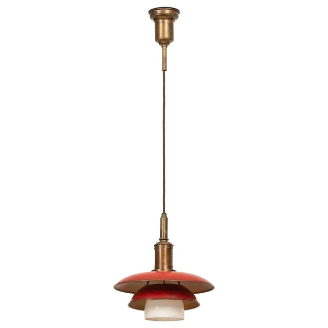 Danish Model PH 3/3 Ceiling Lamp by Poul Henningsen for Louis Poulsen, 1928 For Sale - Image 12 of 12