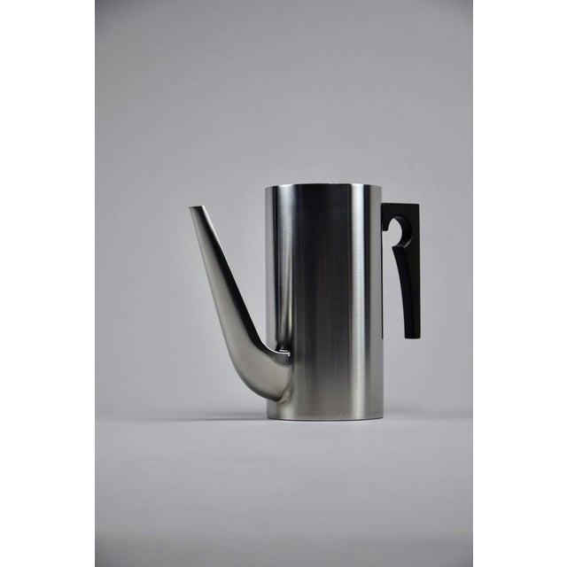 Coffee and Tea Set by Arne Jacobsen for Stelton, 1992, Set of 9 For Sale - Image 11 of 15