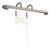 Bradley Bar Wall Light - Satin Nickel Body Steel, Plug-In For Sale