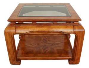 Vintage Century Furniture Burlwood End Table