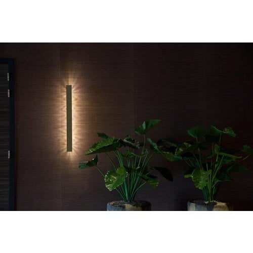 Wall Line 150 Anodized Silver Aluminum Wall Lamp by JSPR For Sale - Image 6 of 9