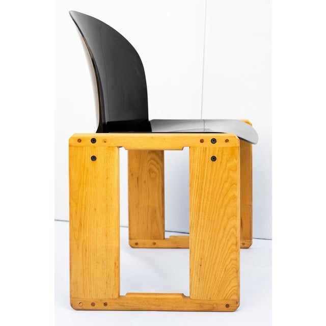 Dialogo Chairs by Afra & Tobia Scarpa for B&B Italia, 1970, Set of 4 For Sale - Image 12 of 14