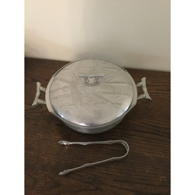 Mid-Century Modern Mid-Century Everlast Hand Forged Aluminum "Bali Bamboo" Casserole Serving Set - 3 Pieces For Sale - Image 3 of 6