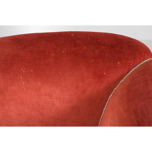 1940s Danish Mid Century Modern Sofa and Chair - 2 Piece Set For Sale - Image 9 of 14