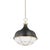 Gorgeous Aged Brass cagework and glossy opal glass give this recognizable silhouette an instant upgrade. The refined...