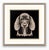 Atelier Aria Lumae the Sovereign Pet Collection Dachshund Silhouette Geometric Lithograph Fine Art Gallery Board Print Square Panel 16 X 16 For Sale - Image 15 of 18