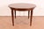 Wood Henredon Style French Regency Louis XVI Walnut Extension Dining Table, Newly Refinished For Sale - Image 7 of 14