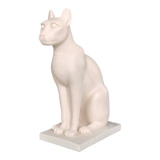 1995 Made in Italy Arnoldo Gianelli Statuette of Bastet For Sale