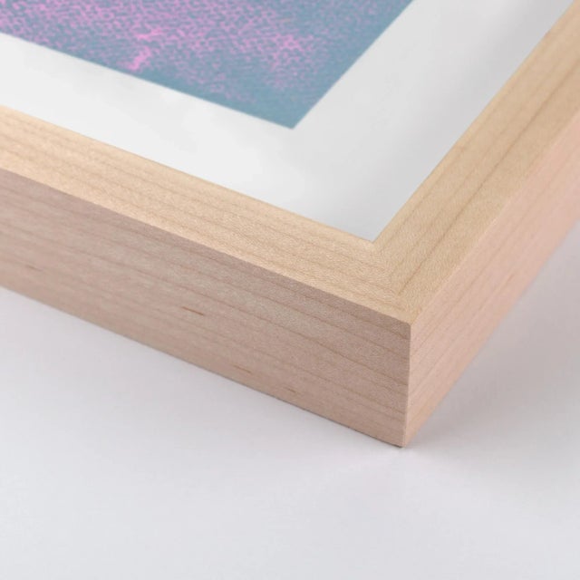 DESCRIPTION: Ipanema II by Happy Menocal in Natural Frame, Small Art Print SPECIFICATIONS: Type: Giclée Art Print on Matte...