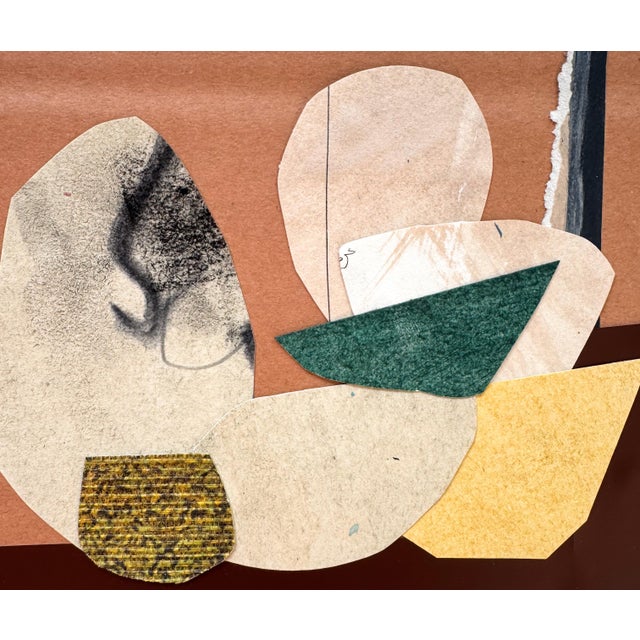 "New Directive 5" Original Mixed-Media Collage on Paper by Zac Woodiel For Sale - Image 4 of 8