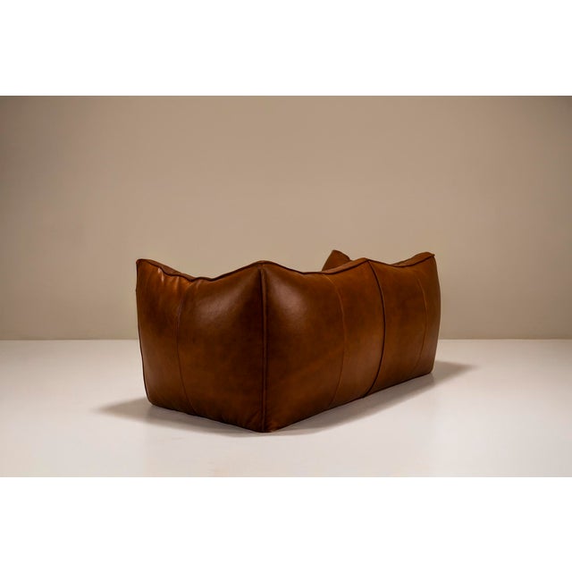 Two-Seater Sofa in Leather by Mario Bellini for B&B Italia For Sale - Image 6 of 13