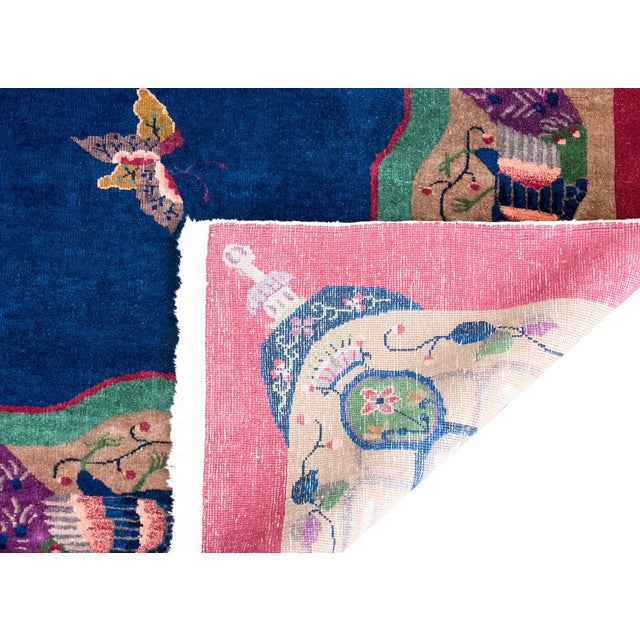 Early 20th Century Chinese Art Deco Rug For Sale - Image 4 of 15