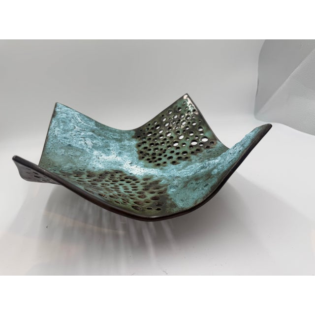 Vintage Sculptural Pottery Center Piece For Sale In Miami - Image 6 of 8