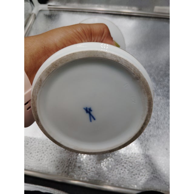 Early 20th Century Meissen Vase For Sale - Image 12 of 12