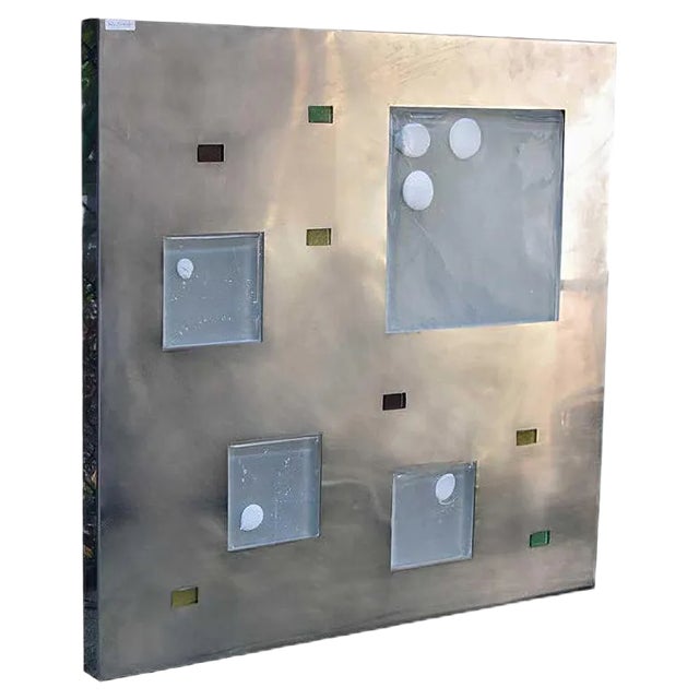 Lighting Wall Panel by Angelo Brotto, 1970s For Sale