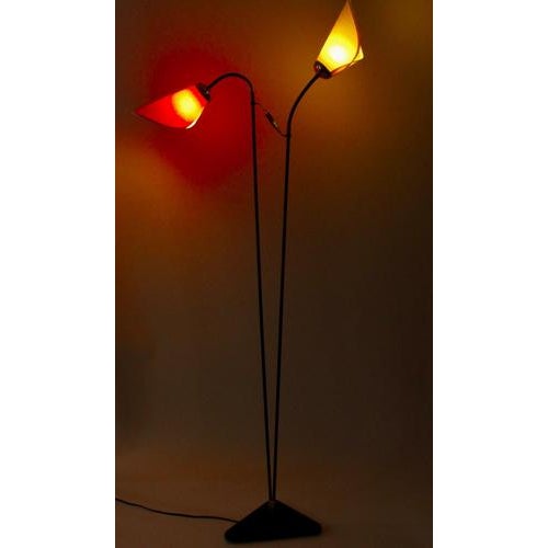 Mid-Century 2-Shade Floor Lamp, Italy, 1953 For Sale - Image 17 of 18