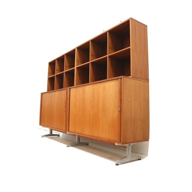 Vintage Wall Unit by Marius Byrialsen for Nipu, 1960s For Sale - Image 5 of 6