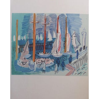 Raoul Dufy, Régates, Lithograph For Sale