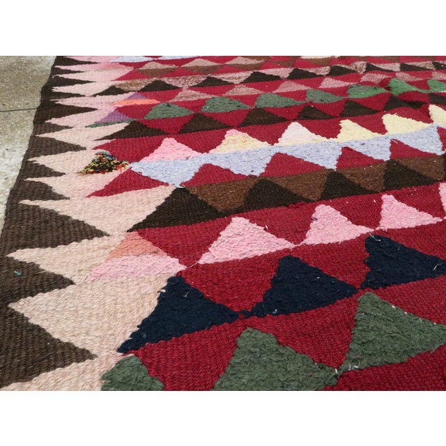 Galerie Shabab Collection Mid-20th Century Persian Flatweave Kilim Rug For Sale In New York - Image 6 of 10