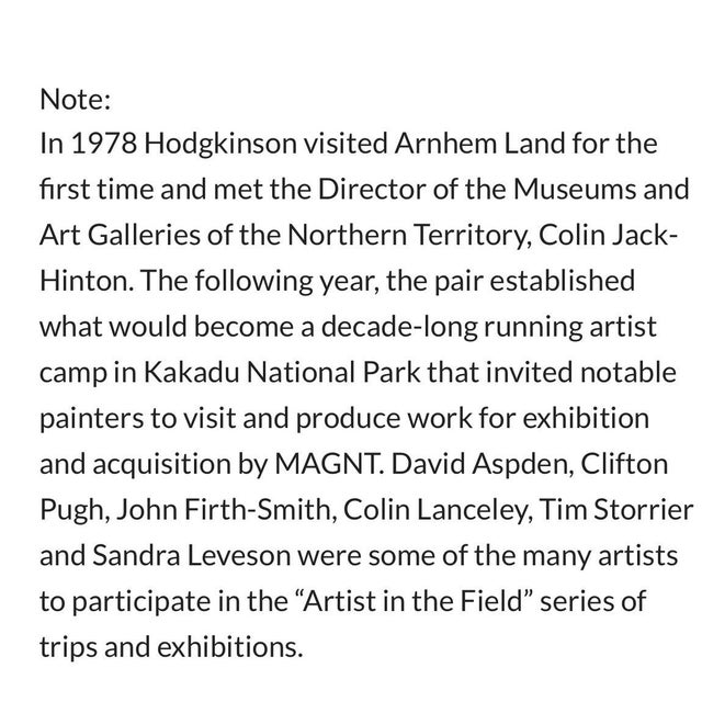 Burnt Orange Monumental Oil Painting by Frank Hodgkinson (1919-2001) For Sale - Image 8 of 8