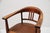 Brown Vintage German Art Deco Armchairs in Wood and Leather, 1930s, Set of 2 For Sale - Image 8 of 17
