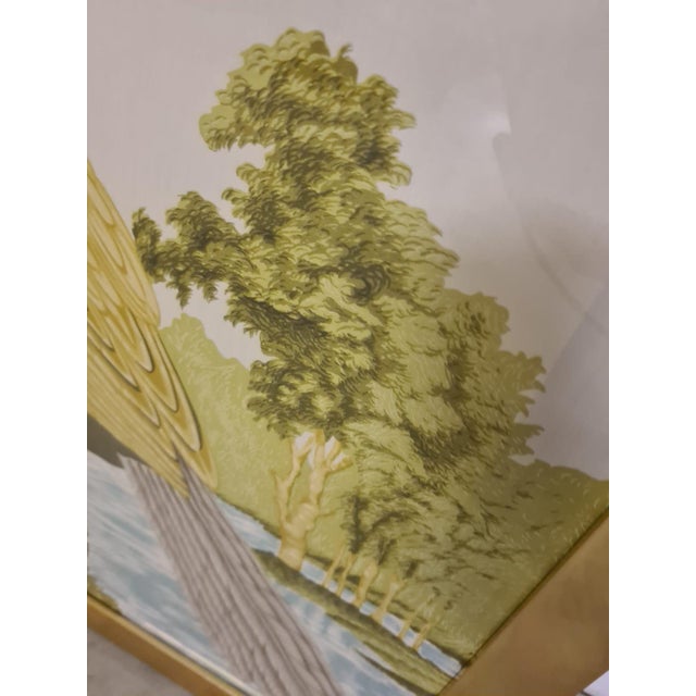 Silk Tapestry by Fabbriziani & Calandra, 1970s For Sale - Image 10 of 12