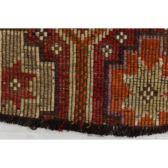 Geometric Vintage Modern Kilim For Sale - Image 10 of 10