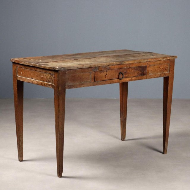 Directory Desk in Walnut For Sale - Image 9 of 9